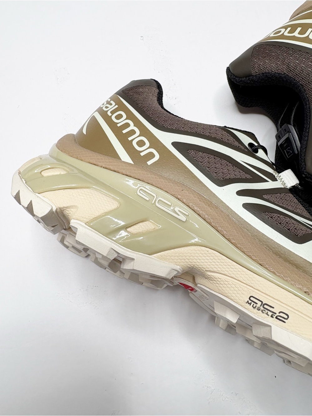 Salomon XT-6 Recut Wren Kangaroo Vanilla Ice Size 6 - Picture 8 of 11